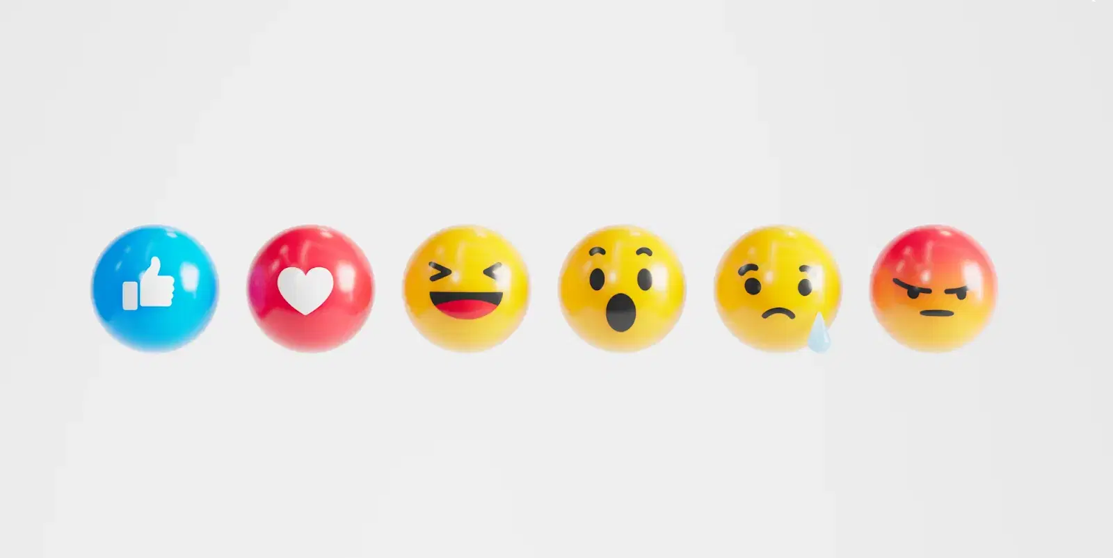 Emoji bubbles. Credit: Unsplash